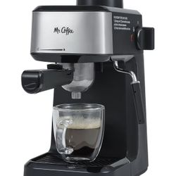 Mr. Coffee Espresso Machine w/ Milk Frother – Like New