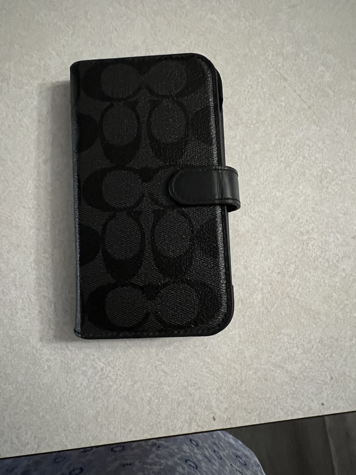 Coach iPhone 12 Pro case with card holder