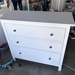 White dresser