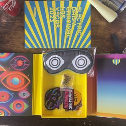 EDC2023 Las Vegas Box With All The Collectibles And Goods