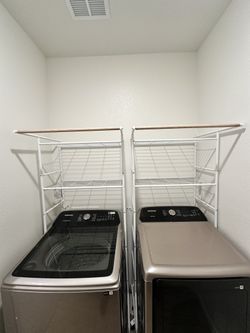 Over Washer Dryer Racks