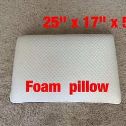 Foam  pillows   -  $20  each