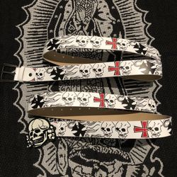 Belt Y2K Style New Skulls 