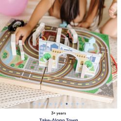 Melissa and Doug take along town toy