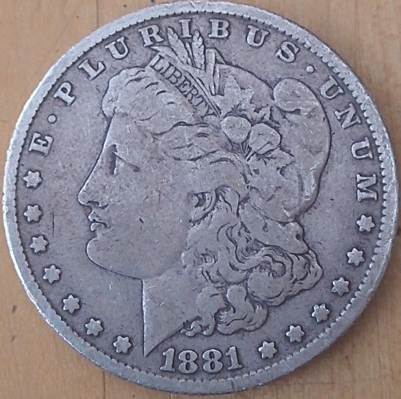Morgan Silver Dollar - 1881-P