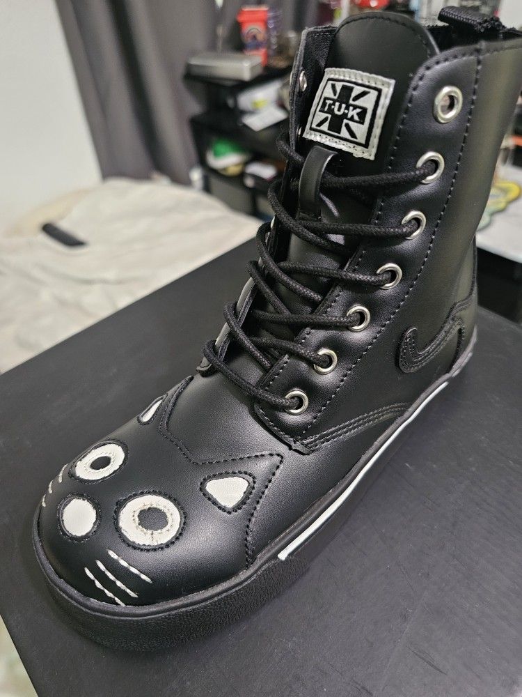 Tuk Shoes Cat Sneaker Boots T U K Shoes Kitty Creeper Sneaker