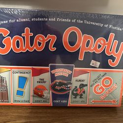 Gator Opoly - Monopoly Style Board Game - NEW