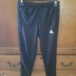 Boys Medium Black ADIDAS Pants