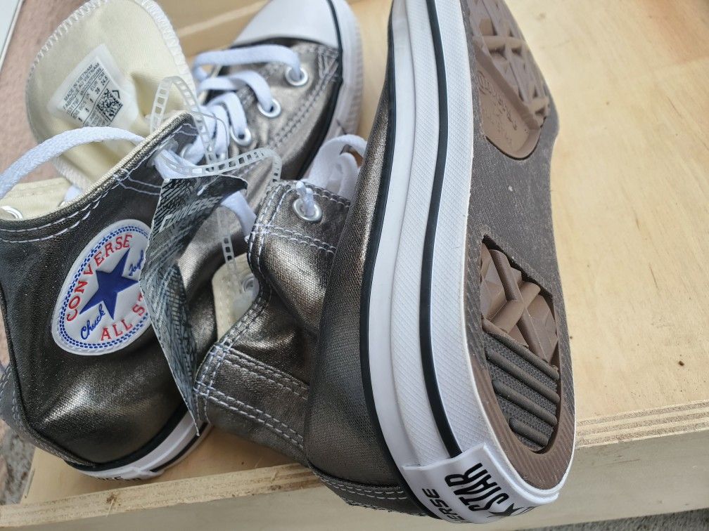 New Converse Metallic Silver M6 W8