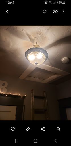 Brass Light Fixture