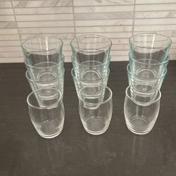 Set Of 12 Glass dessert Cups