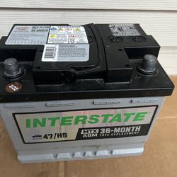 Used Car Battery AGM H5 H-5