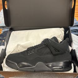 jordan 4 black cat size 9
