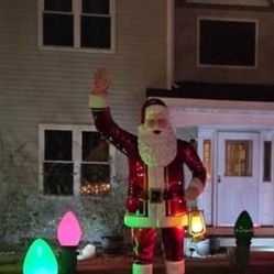 8 Ft Home Depot 2023 SANTA CLAUS 