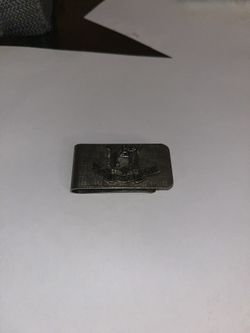 VINTAGE SANTA ANITA PARK HORSE RACING RACETRACK JOCKEY MONEY CLIP ARCADIA S1