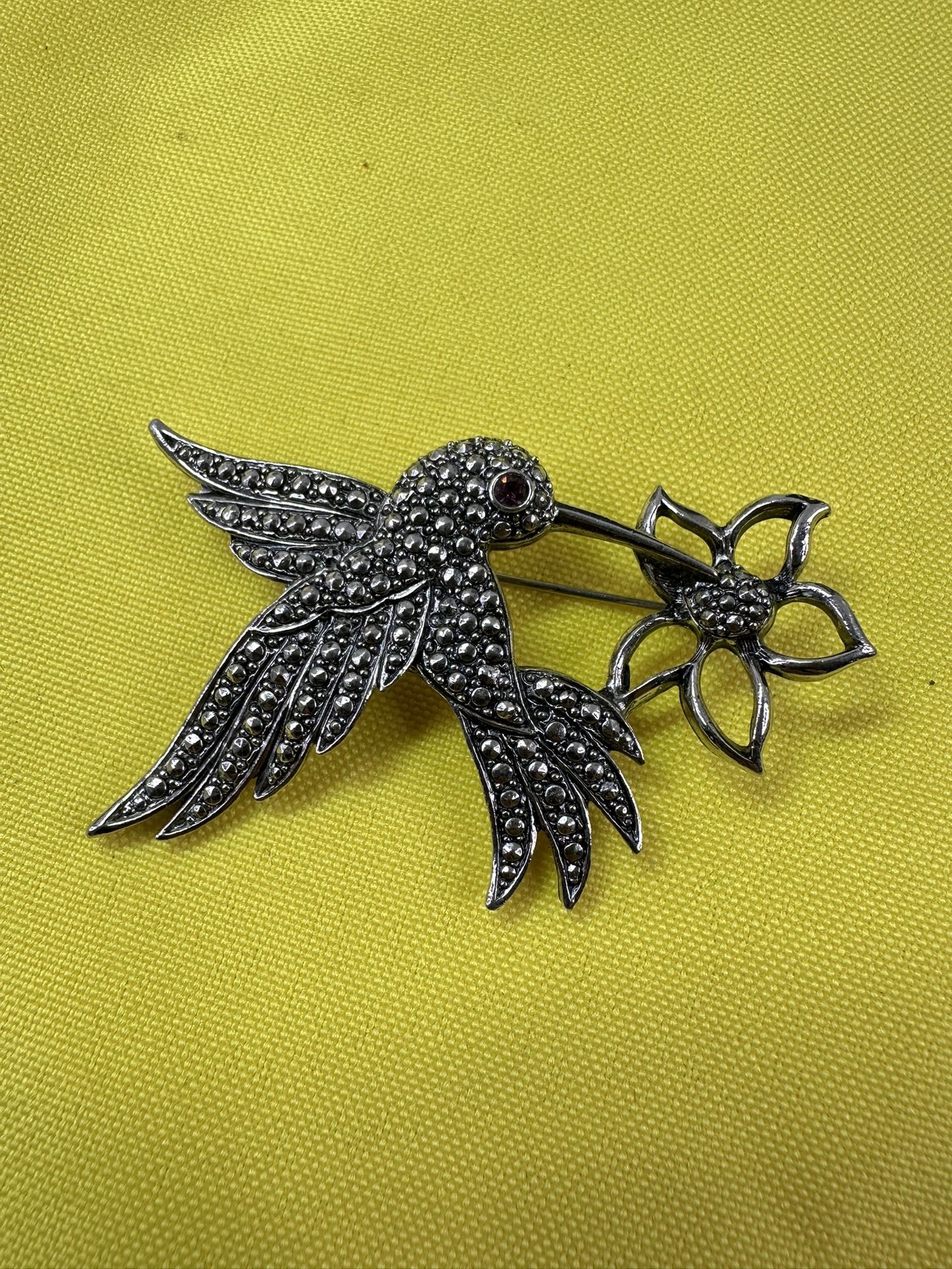 Vintage Marcasite Brooch