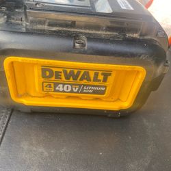 DEWALT 40v battery
