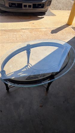 bed Bath and beyond glass coffee table