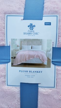 Simply shabby chic online 2 ply blanket