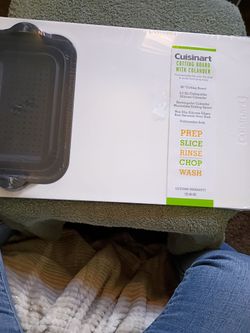 Cutting Board with  Colander