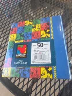 Mickey Unlimited Disney Mini Photo Album
