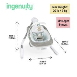 Ingenuity Anyway Baby Swing