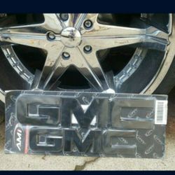 Blacked Out GMC Logo's 😎🔥🔥🔥