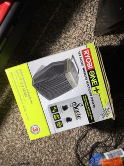 Ryobi NEW 18V Score Secondary speaker, NEW in the box! Only 15 today (Sat) Only 👍🏽👍🏽💥💥⌛️⌛️