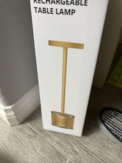 Rechargeable Lamp With Speaker