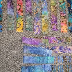 Assorted Batik Quilting Fabric