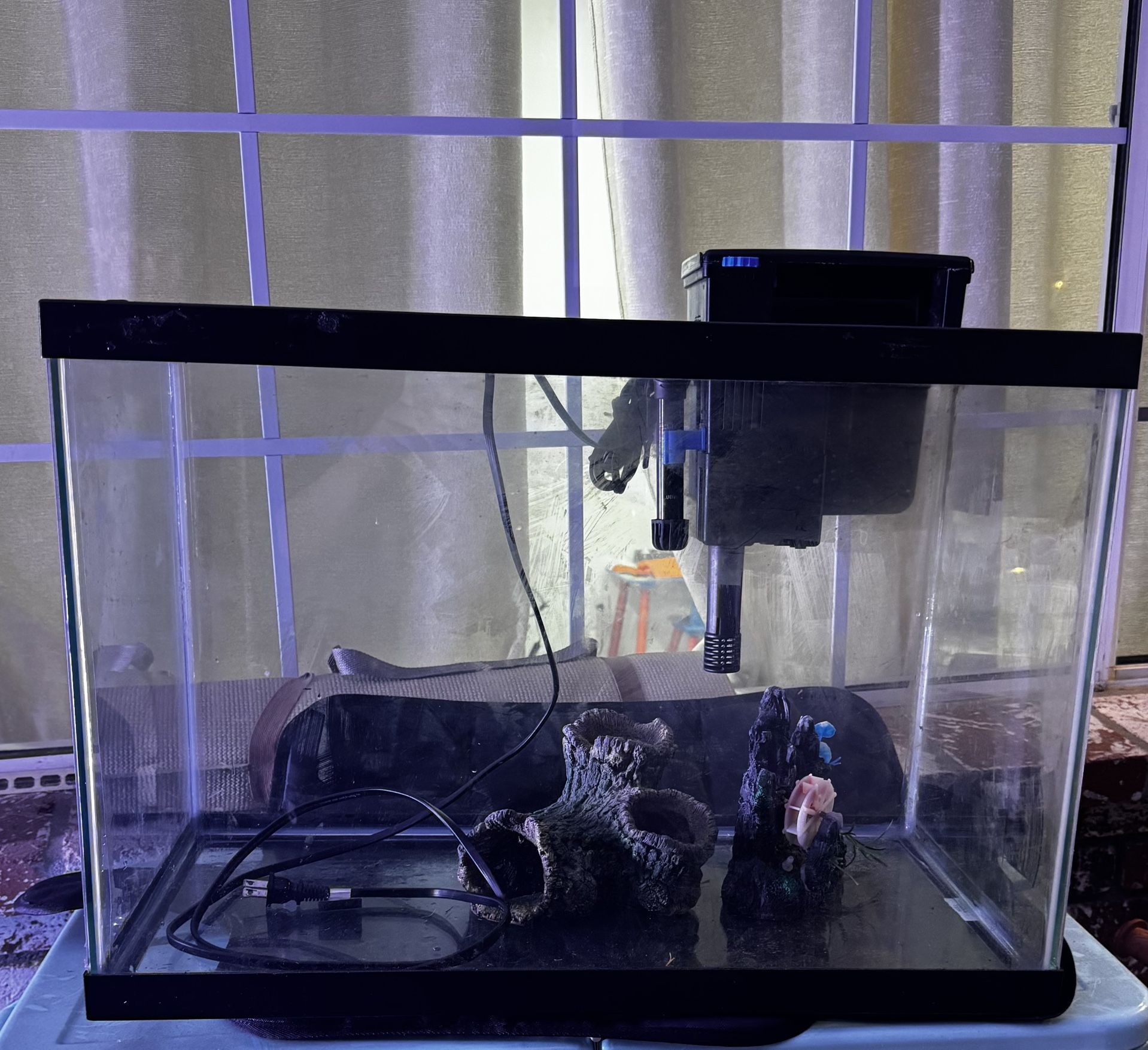 20 Gallon Fish Tank Aquarium 