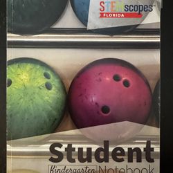 stemscapes Kindergarten Student Notebook 