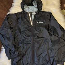 Size Medium Boy Columbia Windbreaker Used