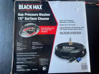 Black Max Gas Pressure Washer