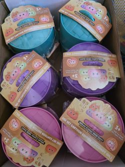 12 Piece Coconut oil squishy