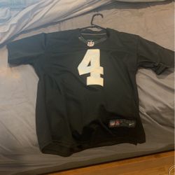 Derek Carr Jersey Youth Medium