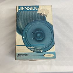 Car Stereo Speakers Jensen 6 1/2 “ Dual Cone 