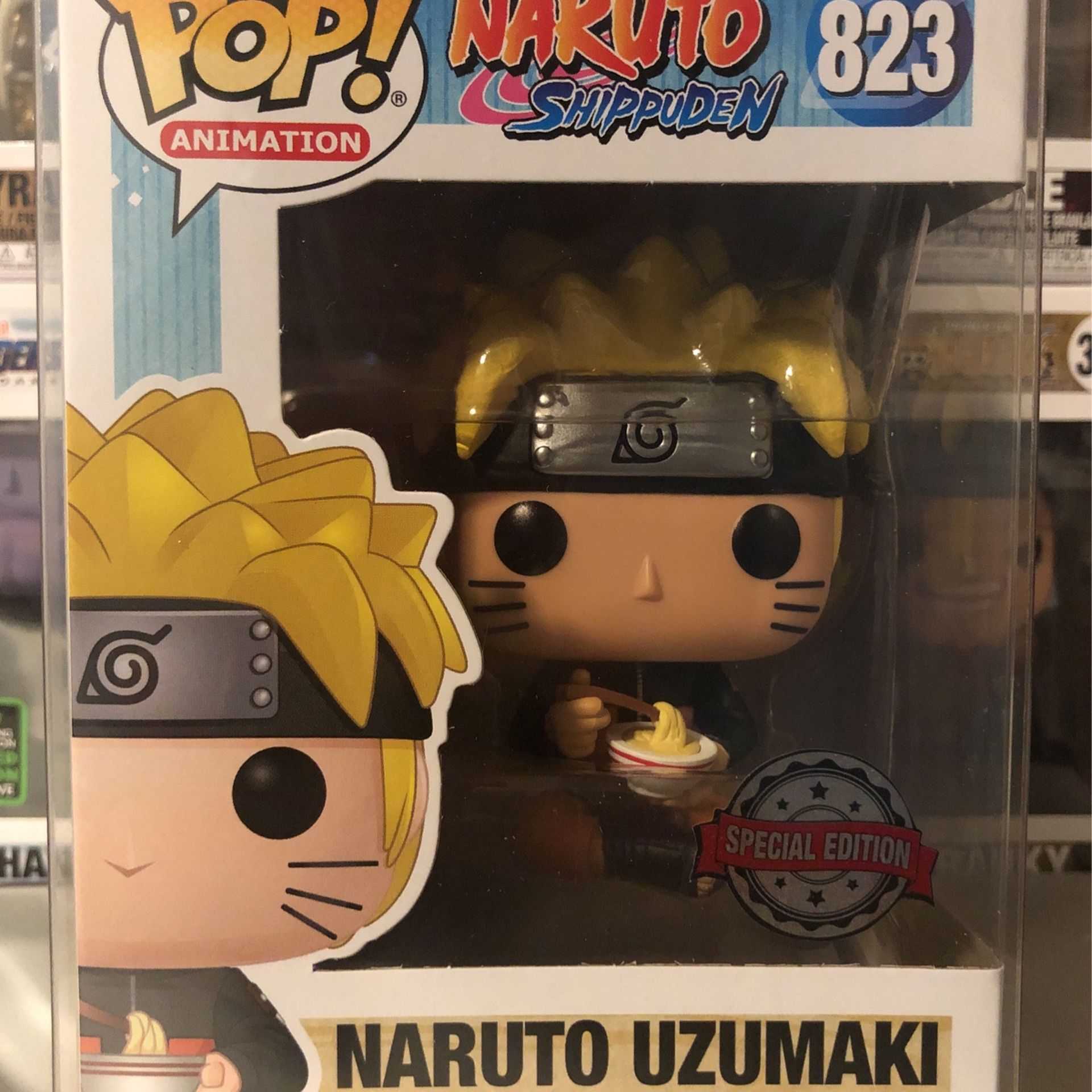 Naruto Eating Ramen Funko Pop (Never Opened/Perfect Condition)