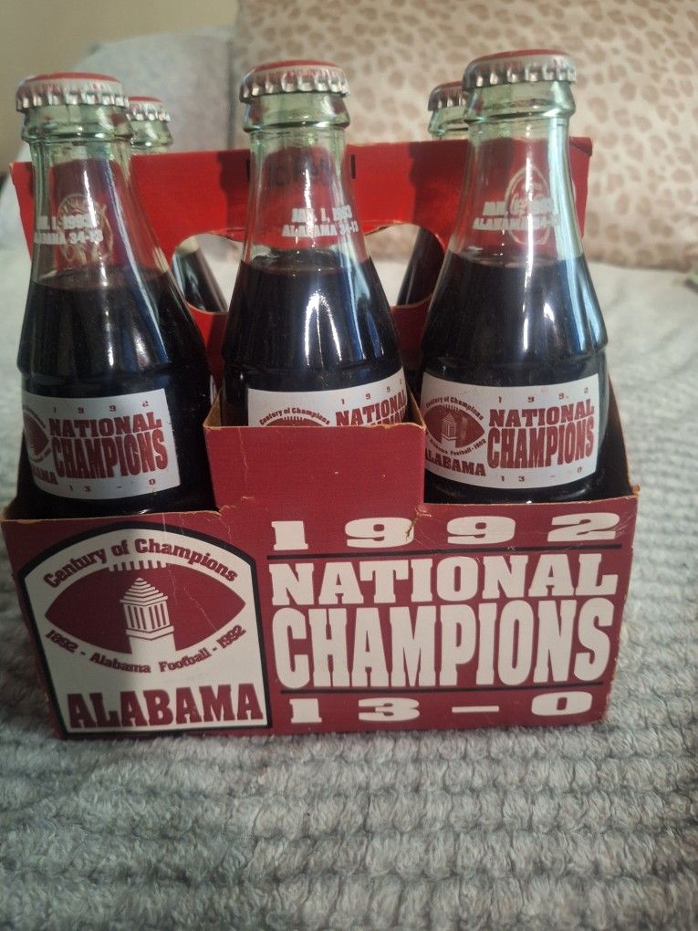 Vintage Alabama Crimson Tide Coke Product