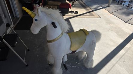 ride-on unicorn toy
