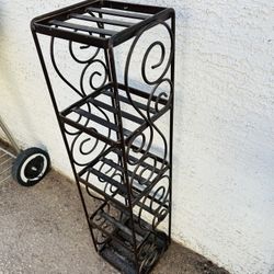 Stand Metal heavy 26 inches tall 7 inches long 6 inches wide 