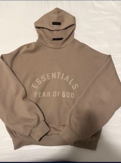 Essentials dusty beige hoodie