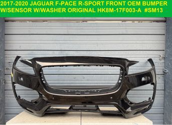 17–20 Jaguar F pace R sport Front Bumper cover original