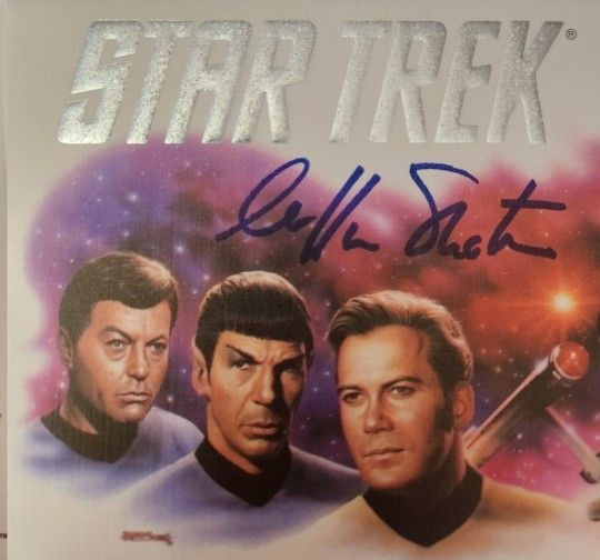 Rare *** 1991 Star Trek William Shatner Autographed Catchet
