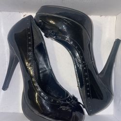 Call it spring black heels 