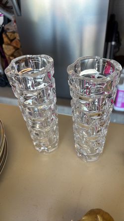 Luminarc French glass vases