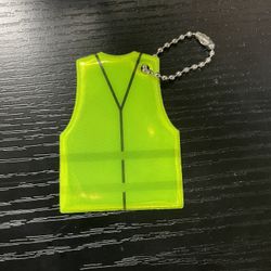 NEW - Safety Vest keychain - perfect gag gift 