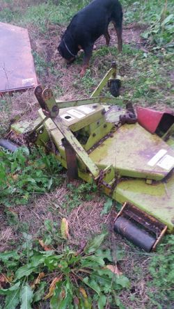 Finish mower