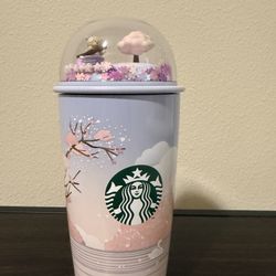 Starbucks Korea 22 Cherry Blossom Chubby Dome 