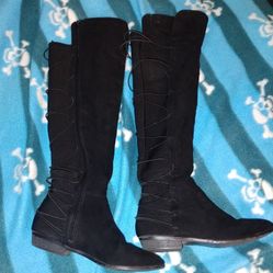 Material  girl knee high boots size 8